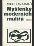 Myšlenky moderních malířů - náhled