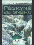 Pěvkyně ve sněhu - náhled