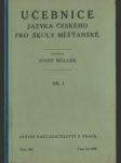 Učebnice jazyka českého pro školy měšťanské - náhled