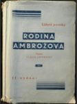 Rodina ambrožova - náhled