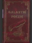 Galantní poezie - náhled