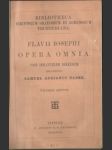 Flavii iosefi opera omnia vi. - náhled