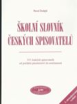 Školní slovník českých spisovatelů - náhled