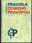 Akademická pravidla českého pravopisu - náhled