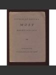 Most, básně 1919-1921 (Vítězslav Nezval, 1. vydání, knižní prvotina) - náhled