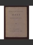 Most, básně 1919-1921 (Vítězslav Nezval, 1. vydání, knižní prvotina) - náhled
