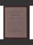 Most, básně 1919-1921 (Vítězslav Nezval, 1. vydání, knižní prvotina) - náhled