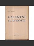 Galantní slavnosti - náhled