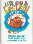 Zpívejme anglicky / let`s sing in english, volume ii. - náhled