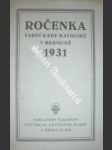 Ročenka farní rady katolíků v berouně 1931 - náhled