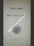 Stero žalmů dle překladu a výkladu dra. j.e. veitha - veith johann emanuel - náhled