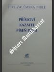 Přísloví - kazatel - píseň písní - náhled