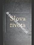 Slova života - náhled