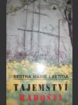 Tajemství radosti - sestra marie laetitia - náhled