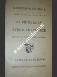 Za příkladem svého velekněze - braito silvestr m. o.p. - náhled