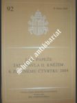 List papeže jana pavla ii. kněžím k zelenému čtvrtku 2004 ( ze dne 28. března 2004 ) - jan pavel ii. - náhled