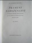 Prameny náboženství v pojetí Henri Bergsona a ve světle ethnologie - Díl I. - BALCAR Otokar Dr. - náhled