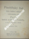 Pastýřský list - náhled