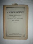 Z korespondence učitelky Anny Kovaříkové s panem inspektorem Jánem Zigmundíkem Brno-Pezinok - náhled