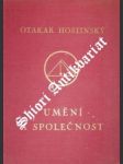 Umění a společnost - hostinský otakar - náhled