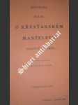 Encyklika " casti connubii - o křesťanském manželství " - pius xi. - náhled