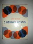 O lidských vztazích (5) - TERSTENJAK Anton - náhled