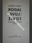 Podal svůj život - horna vladimír - náhled