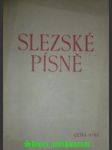 Slezské písně - bezruč petr - náhled