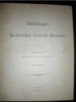 Xvii-xix jahrgang - mittheilungen des maehrischen gewerbe-museums - náhled