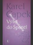 Výlet do španěl - čapek karel - náhled