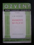 Elementy myšlení (2) - SEČENOV I.M. - náhled