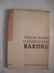 O básnickém baroku - černý václav - náhled