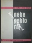 Nebe peklo ráj - biebl konstantin - náhled