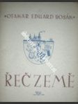 Řeč země - bosák otakar eduard - náhled