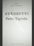 Svědectví pavla tigrida - lederer jiří (sestavil) - náhled