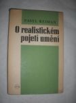 O realistickém pojetí umění - reiman pavel - náhled