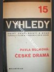 České drama - buzková pavla - náhled