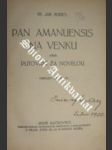 Pan amanuensis na venku aneb putování za novelou - rubeš františek jaromír - náhled