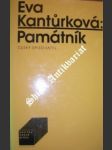 Památník - kanturková eva - náhled