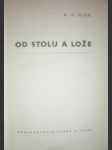 Od stolu a lože - nor a.c. - náhled