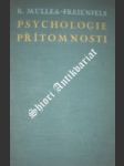 Psychologie přítomnosti - müller-freienfels richard - náhled