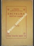 Přesvatého pána našeho pia x., prozřetelností boží papeže, encyklika editae saepe, ze dne 26. května leta páně 1910 - pius x. - náhled