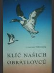 Klíč našich obratlovců - štěpánek otakar - náhled