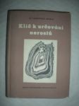 Klíč k určování nerostů - němec františek - náhled