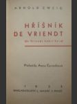 Hříšník de vriendt ( de vriendt kehrt heim ) - zweig arnold - náhled