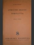 Stručné dějiny sokolstva 1912 - 1941 - fikar alois - náhled