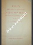 Projev presidenta republiky dr.edvarda beneše na staroměstském náměstí v praze 16.května 1945 - beneš edvard - náhled