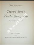 Citový život pavla gauguina - dorsenne jean - náhled