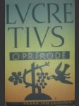 O přírodě ( de rerum natura ) - carus titus lucretius - náhled