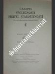 Časopis společnosti přátel starožitností československých v praze - ročník xlviii. číslo 3 - kolektiv - náhled